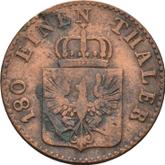 Obverse 2 Pfennig 1846 D