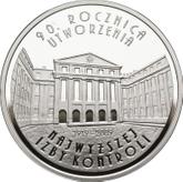 Reverse 10 Zlotych 2009 MW UW 90th Anniversary - Establishment of the Supreme Chamber of Control