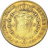 Reverse 4 Escudos 1787 Mo FM