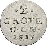 Reverse 2 Grote 1815