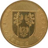 Reverse 2 Zlote 2004 MW Lodz Voivodeship