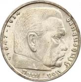Obverse 5 Reichsmark 1939 J