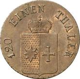 Obverse 3 Pfennig 1843 A