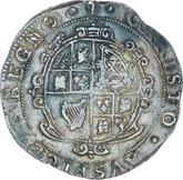 Reverse Halfcrown no date (1642-1649) Fifth type of horseman
