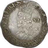 Obverse Sixpence no date (1625-1642) Fifth portrait type