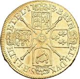 Reverse Guinea 1718 Fourth laureate bust