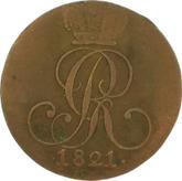Obverse 1 Pfennig 1821 C