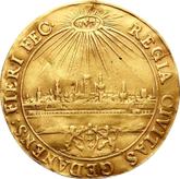 Reverse 3 Ducat no date (1671) Donative Danzig