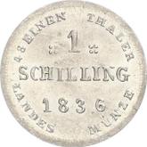 Reverse Shilling 1836