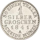 Reverse Silber Groschen 1841 A