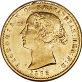 Obverse Half Sovereign 1863