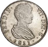 Obverse 4 Reales 1811 V SG