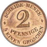 Reverse 2 Pfennig 1856 F