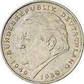 Obverse 2 Mark 1992 D Franz Josef Strauss