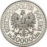 Obverse 200000 Zlotych 1993 MW ET Casimir IV Jagiellon