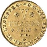 Reverse 5 Thaler 1815 FR