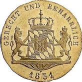Reverse Ducat 1831