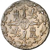 Reverse 8 Maravedís 1824