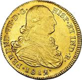 Obverse 8 Escudos 1812 P JF