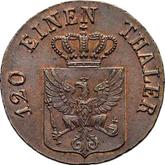 Obverse 3 Pfennig 1836 D