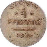 Reverse 4 Pfennig 1820