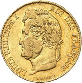Obverse 20 Francs 1840 W