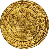 Reverse Ducat 1597 Riga