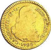 Obverse 1 Escudo 1799 PTS PP