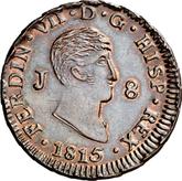 Obverse 8 Maravedís 1815 J