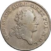 Obverse 2 Zlote (8 Groszy) 1781 EB