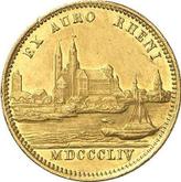 Reverse Ducat MDCCCLIV (1854)