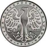 Obverse 50 Zlotych 1972 MW Pattern Fryderyk Chopin