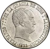 Obverse 20 Reales 1822 M SR