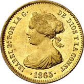 Obverse 4 Escudos 1865