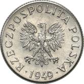 Obverse 2 Grosze 1949 Pattern