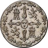 Reverse 8 Maravedís 1823