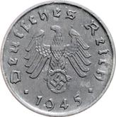 Reverse 10 Reichspfennig 1945 A