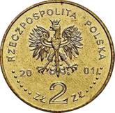 Obverse 2 Zlote 2001 MW EO 100th centenary of Priest Cardinal Stefan Wyszynski's birth