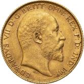Obverse Half Sovereign 1904 P