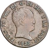 Obverse 8 Maravedís 1823 Ja