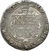 Reverse Halfcrown no date (1625-1642) First type of horseman