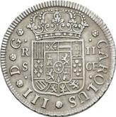Obverse 2 Reales 1771 S CF