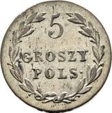 Reverse 5 Groszy 1824 IB