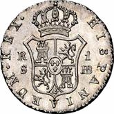 Reverse 1 Real 1831 S JB