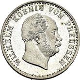 Obverse 2-1/2 Silber Groschen 1868 C