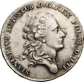 Obverse 1/2 Thaler 1782 EB Ribbon in hair