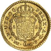 Reverse 1 Escudo 1819 JP