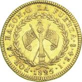 Reverse 4 Escudos 1825 So I