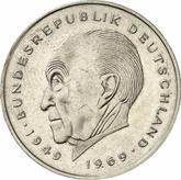 Obverse 2 Mark 1978 J Konrad Adenauer