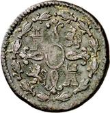 Reverse 2 Maravedís 1788